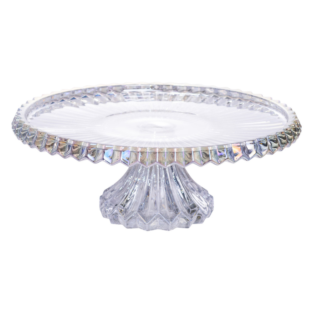 Изображение Тортовница на ножке Ø32 см стеклянная HP-19-148L ИМ Light-Deco 
