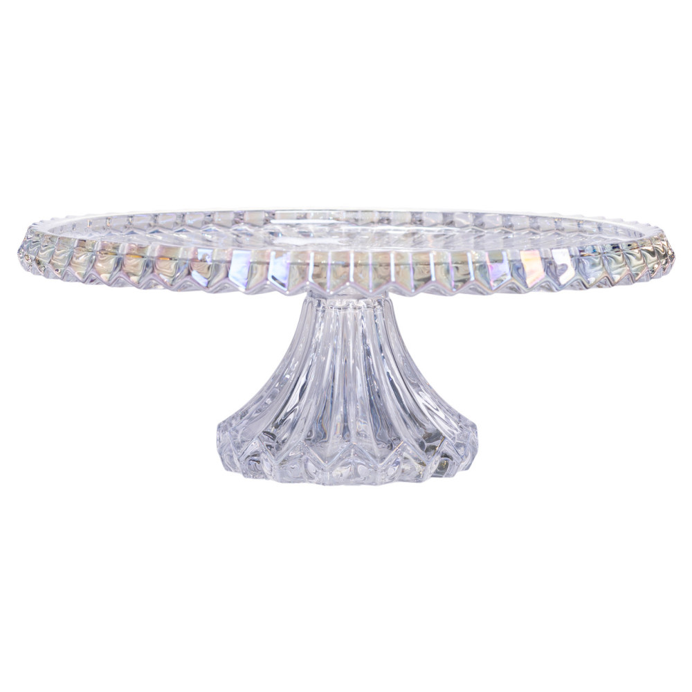 Изображение Тортовница на ножке Ø32 см стеклянная HP-19-148L ИМ Light-Deco 2 