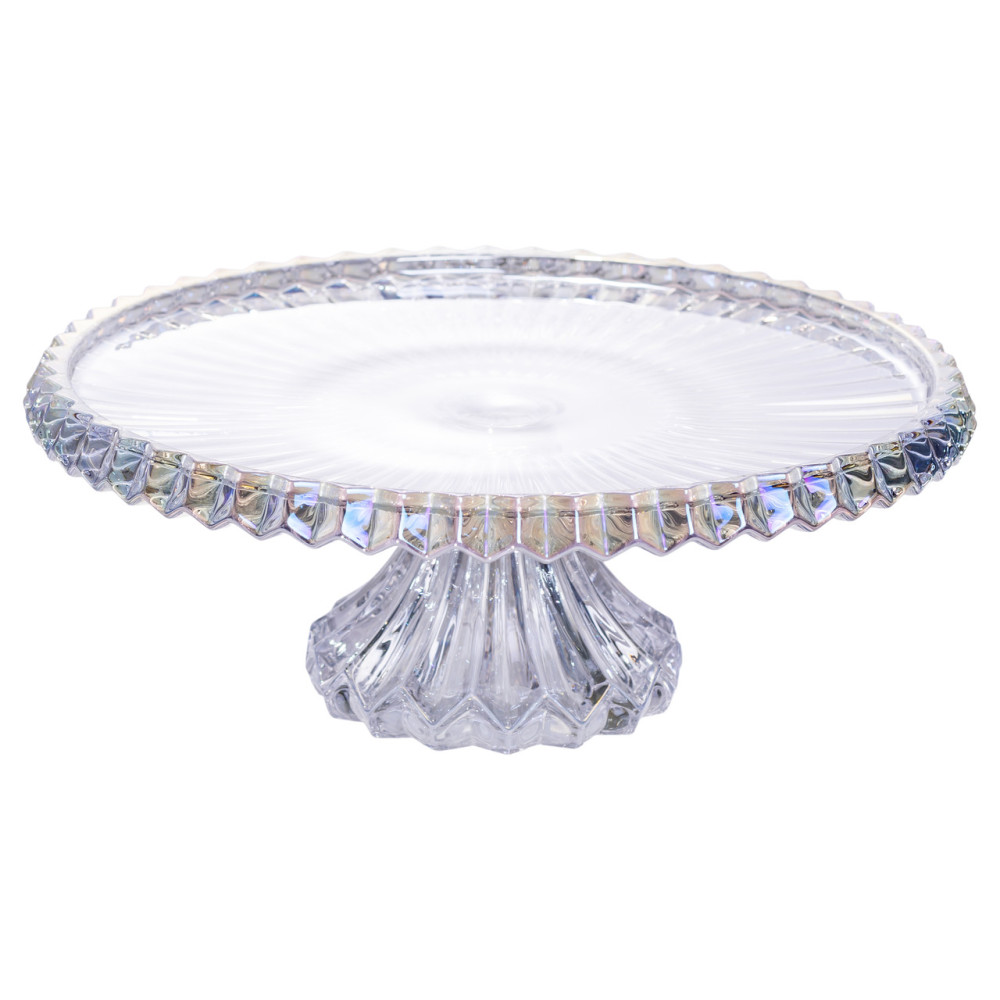 Изображение Тортовница на ножке Ø32 см стеклянная HP-19-148L ИМ Light-Deco 3 