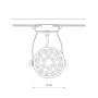 Изображение Трековый светильник Nowodvorski 8324 Profile store pro LED 1x18W 4000K 1700Lm IP20 Wh ИМ Light-Deco 3 