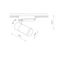 Изображение Трековый светильник Nowodvorski 10378 Profile Tinos Led 1x20W 4000K 2000Lm IP20 Wh ИМ Light-Deco 3 