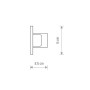 Изображение Заглушка Nowodvorski 8975 Profile recessed dead end cap IP20 Bl ИМ Light-Deco 1 