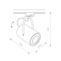Изображение Трековый светильник Nowodvorski 9020 Profile bit GU10, ES111 1x75W IP20 Wh ИМ Light-Deco 1 