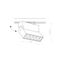 Зображення Купить Трековый светильник Nowodvorski 7622 Profile focus LED 1x9W 4000K 460Lm IP20 Bl ИМ Light-Deco 1 
