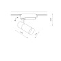 Изображение Трековый светильник Nowodvorski 10382 Profile Tinos Led 1x10W 3000K 880Lm IP20 Bl ИМ Light-Deco 3 