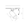Изображение Трековый светильник Nowodvorski 10239 CTLS Mono GU10 1x10W IP20 Bl ИМ Light-Deco 2 