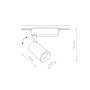 Изображение 9010 Светильник Nowodvorski IRIS LED WHITE 30W, 4000K CN ИМ Light-Deco 1 