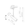 Изображение Трековый светильник Nowodvorski 9244 Profile eye super GU10 1x10W IP20 Bl ИМ Light-Deco 1 
