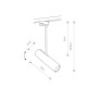 Изображение Трековый светильник Nowodvorski 9245 Profile eye super GU10 1x10W IP20 Wh ИМ Light-Deco 1 