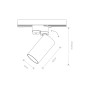 Изображение Светильник Nowodvorski 7583 Profile Mono GU10 10W IP20 Brass ИМ Light-Deco 2 