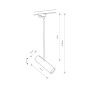 Зображення Купить Трековый светильник Nowodvorski 9325 Profile eye super GU10 1x35W IP20 Bl ИМ Light-Deco 1 