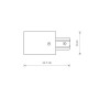 Изображение Токоввод Nowodvorski 8973 Profile recessed power end cap IP20 Bl ИМ Light-Deco 1 