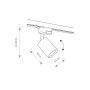 Зображення Купить Трековый светильник Nowodvorski 7857 Profile eye spot GU10 1x10W IP20 Bl ИМ Light-Deco 1 