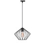 Изображение Трековий світильник підвісний Тrack Rhomb-S TP300-1000 Black ИМ Light-Deco 