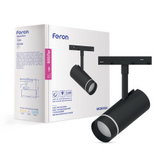 Світильник магнітний трековий світлодіодний Feron MGN304 10W чорний