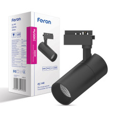 Світильник трековий світлодіодний Feron AL140 30W чорний