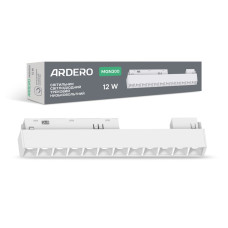 Светодиодный магнитный трековый светильник Ardero MGN300 12Вт 4000K белый Светодиодный магнитный трековый светильник Ardero MGN300 12Вт 4000K белый