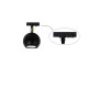 Изображение Трековий світильник стельовий Тrack Bowl GU10 TL90 Black ИМ Light-Deco 1 
