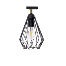 Трековий стельовий світильник Atmolight Тrack Dribble TL160 Black чорний