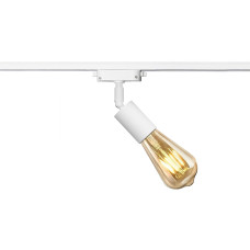 Светильник трековый MSK Electric Asket с поворотным механизмом на шинопровод белый Е27 NL 1222 WH