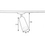 Зображення Світильник трековий під лампу Е27 MSK Electric Tube NT 1105-1 WH ИМ Light-Deco 2 