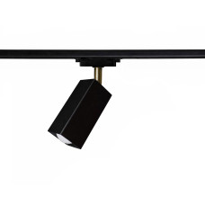 Светильник трековый MSK Electric Crocus на шинопровод с поворотным механизмом черный ST 1105-1 BK