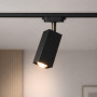 Зображення Светильник трековый MSK Electric Crocus на шинопровод с поворотным механизмом черный ST 1105-1 BK ИМ Light-Deco 1 