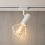 Зображення Светильник трековый MSK Electric Diadem поворотный на шинопровод белый NT 22151-1 WH ИМ Light-Deco 1 