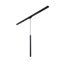 Светильник трековый подвесной MSK Electric Beatrice под лампу G9 черный NT 3045 BK