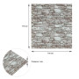 Изображение Панель стеновая 3D 700х770х2+3мм SW-00003314 ИМ Light-Deco 2 