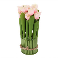 Штучний букет Light House "Тюльпани 21 см, рожеві" (8931-013)