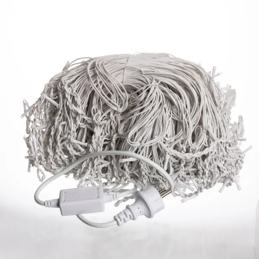 Зображення Уличная гирлянда Бахрома 50 м 600 LED белый провод Синий 50MWBL ИМ Light-Deco 3 