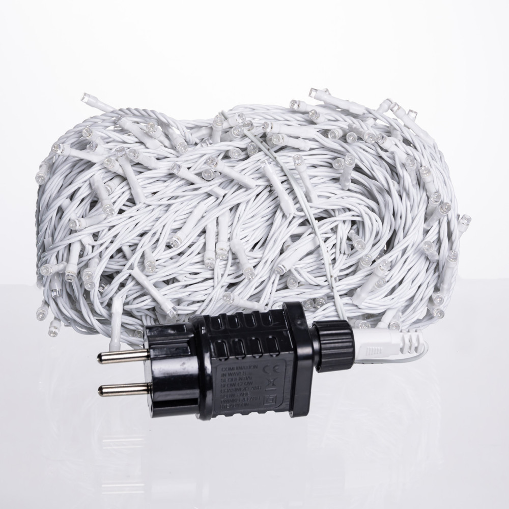Изображение Гирлянда Нить уличная 30 м 300 LED белый провод Синий CF300L30MWBL ИМ Light-Deco 2 