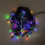 Изображение Уличная гирлянда бахрома 12 (м) 200 led светодиодов наружная мультиколор черный провод 12MBML ИМ Light-Deco 9 