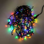 Изображение Уличная гирлянда бахрома 12 (м) 200 led светодиодов наружная мультиколор черный провод 12MBML ИМ Light-Deco 10 