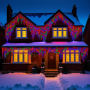Изображение Уличная гирлянда Бахрома 20 м 335 LED белый провод Мультиколор 20MWML ИМ Light-Deco 1 