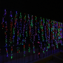 Изображение Новогодняя гирлянда уличная Бахрома 36 м 600 LED черный провод Мультиколор 36МBML ИМ Light-Deco 
