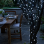 Изображение Новогодняя гирлянда уличная 30 м 300 LED с солнечной батареей черный провод Белый SB300L30MBW ИМ Light-Deco 3 