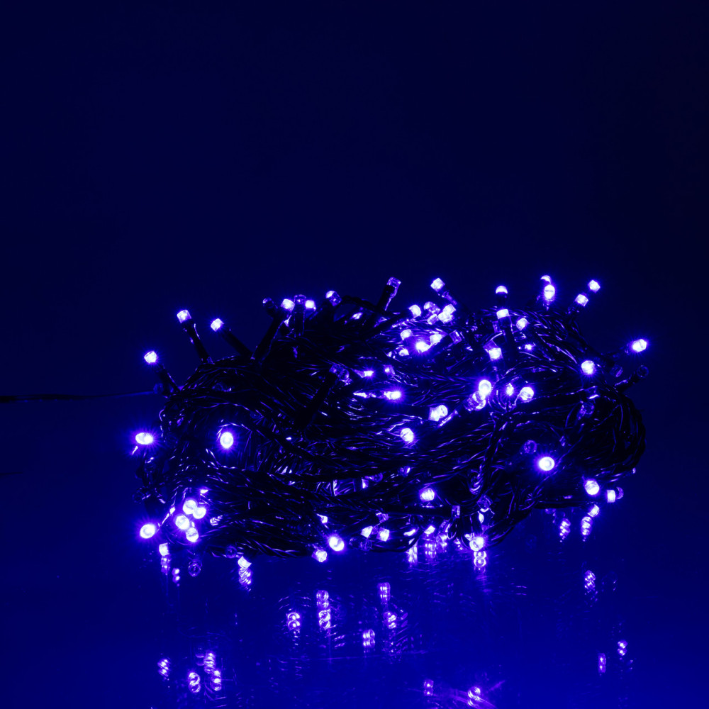 Изображение Гирлянда Нить уличная 30 (м) 300 LED черный провод Синий CF300L30MBBL ИМ Light-Deco 1 
