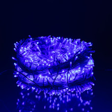 Гирлянда Рождественская фея уличная 100 м 1000 LED белый провод Синий CF1000L100MWBL