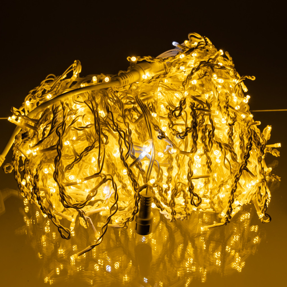 Зображення Уличная гирлянда Бахрома 50 м 600 LED белый провод Желтое сияние 50MWY ИМ Light-Deco 5 