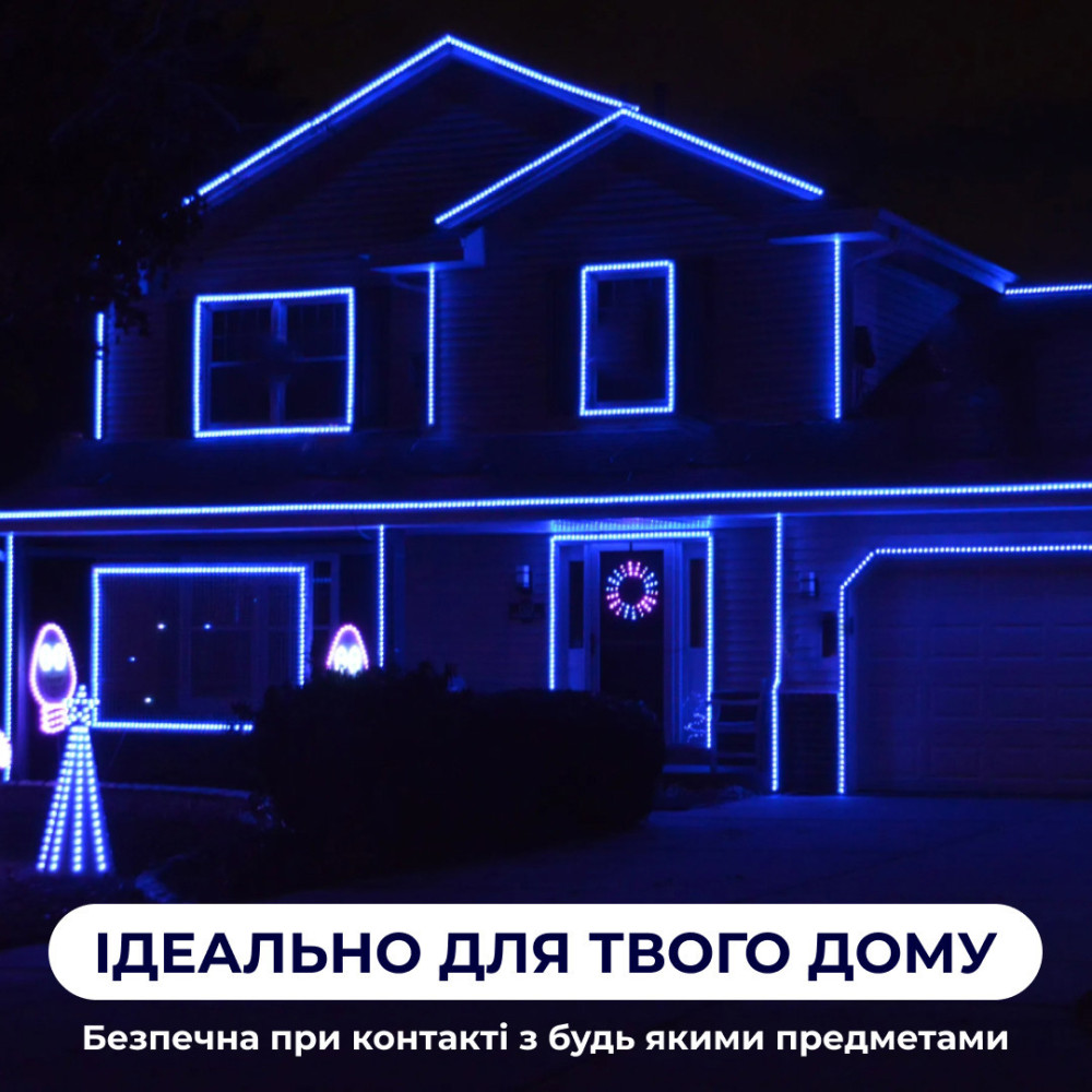 Изображение Гирлянда уличная лента светодиодная Дюралайт 480 LED 16м морозоустойчивая прозрачный провод DR20МBL ИМ Light-Deco 5 