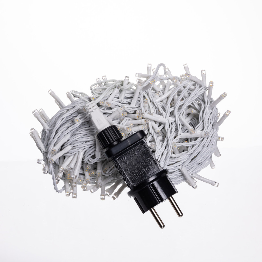 Изображение Гирлянда Нить уличная 30 м 300 LED белый провод Желтый CF300L30MWY ИМ Light-Deco 2 