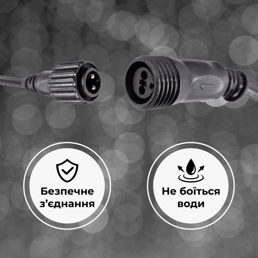 Зображення Гирлянда уличная лента светодиодная Дюралайт 480 LED 16м морозоустойчивая прозрачный провод Белый DR20МW ИМ Light-Deco 5 