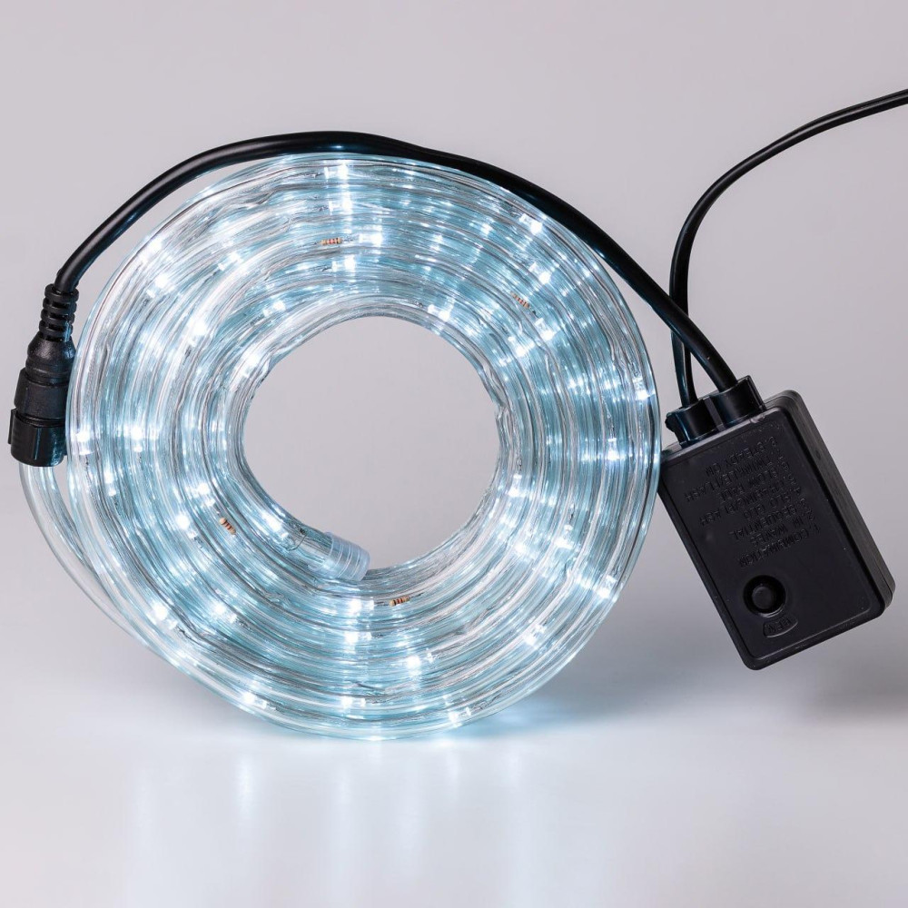 Зображення Гирлянда уличная лента светодиодная Дюралайт 480 LED 16м морозоустойчивая прозрачный провод Белый DR20МW ИМ Light-Deco 6 