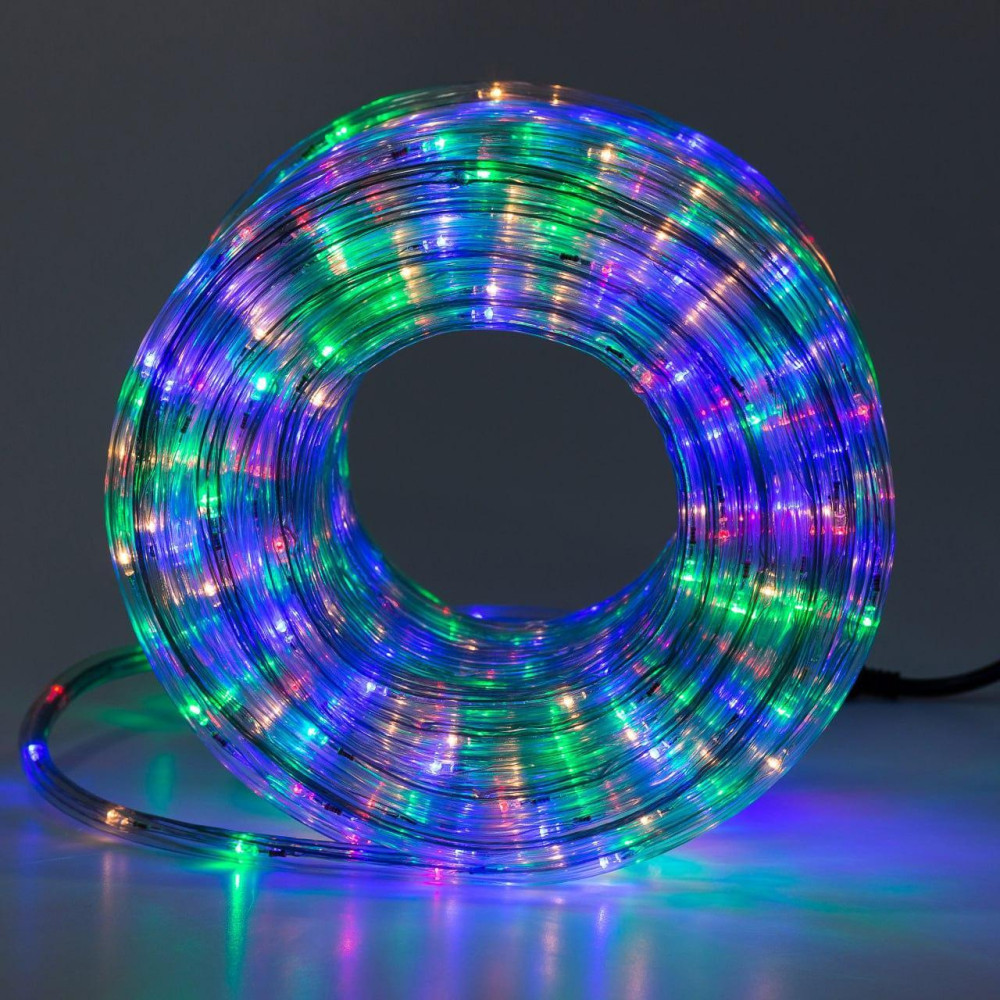 Зображення Гирлянда уличная лента светодиодная Дюралайт 480 LED 16м морозоустойчивая прозрачный провод Мультиколор DR20МML ИМ Light-Deco 7 