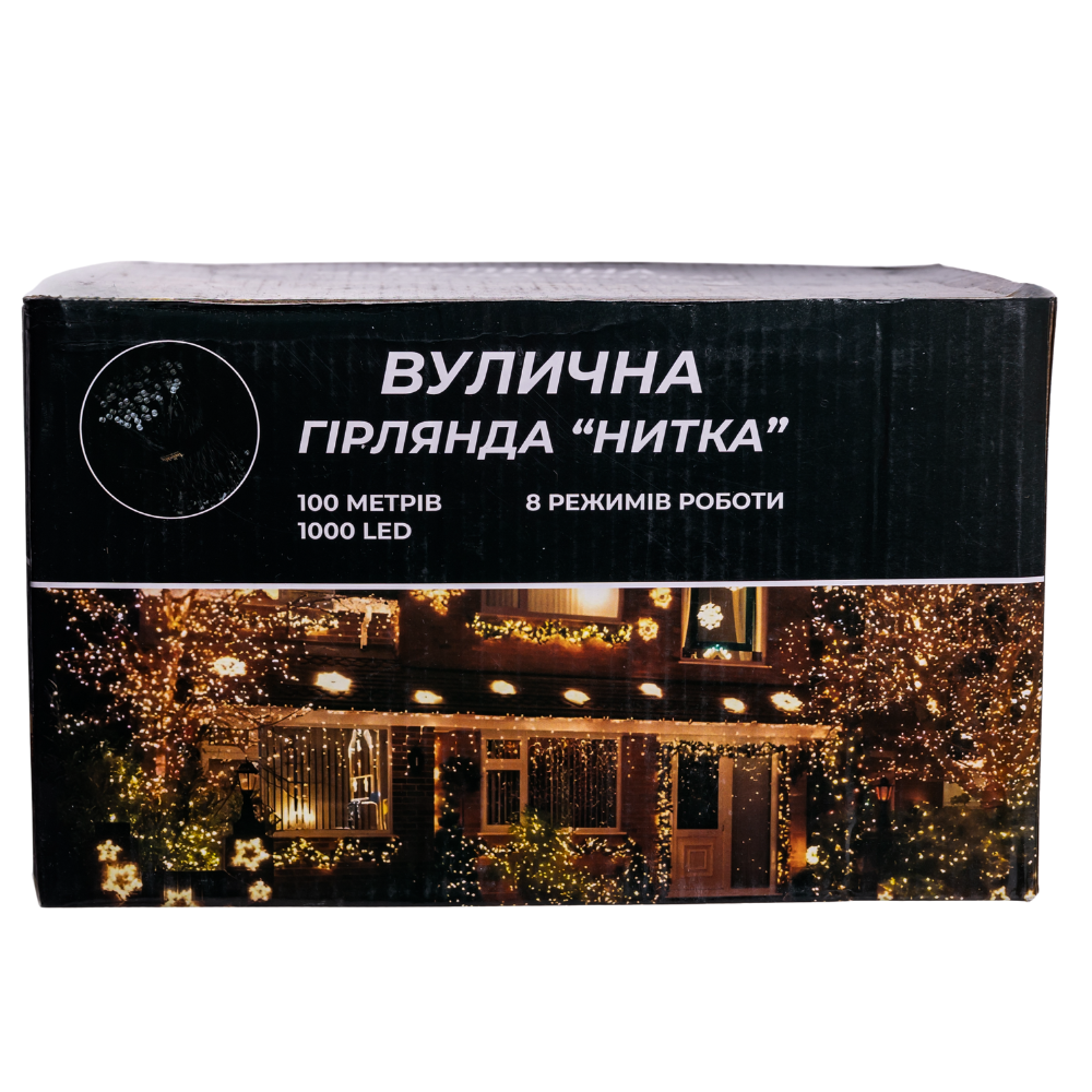 Изображение Гирлянда Рождественская фея уличная 100 м 1000 LED белый провод Белый CF1000L100MWW ИМ Light-Deco 2 
