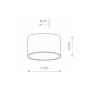Зображення Купить Светильник уличный Nowodvorski 8140 Ellipses LED 2x5W 3000K 800Lm IP54 Wh ИМ Light-Deco 2 