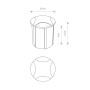 Зображення Купить Светильник уличный Nowodvorski 8162 Pat led c LED 1x3W 3000K 12Lm IP65 Bl ИМ Light-Deco 2 