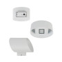 Зображення Купить Светильник уличный Nowodvorski 8140 Ellipses LED 2x5W 3000K 800Lm IP54 Wh ИМ Light-Deco 1 